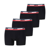 Levi's Herren Boxer-Shorts, 4er Pack - Sportswear Logo Boxer Brief 4P, Cotton Stretch, ECOM