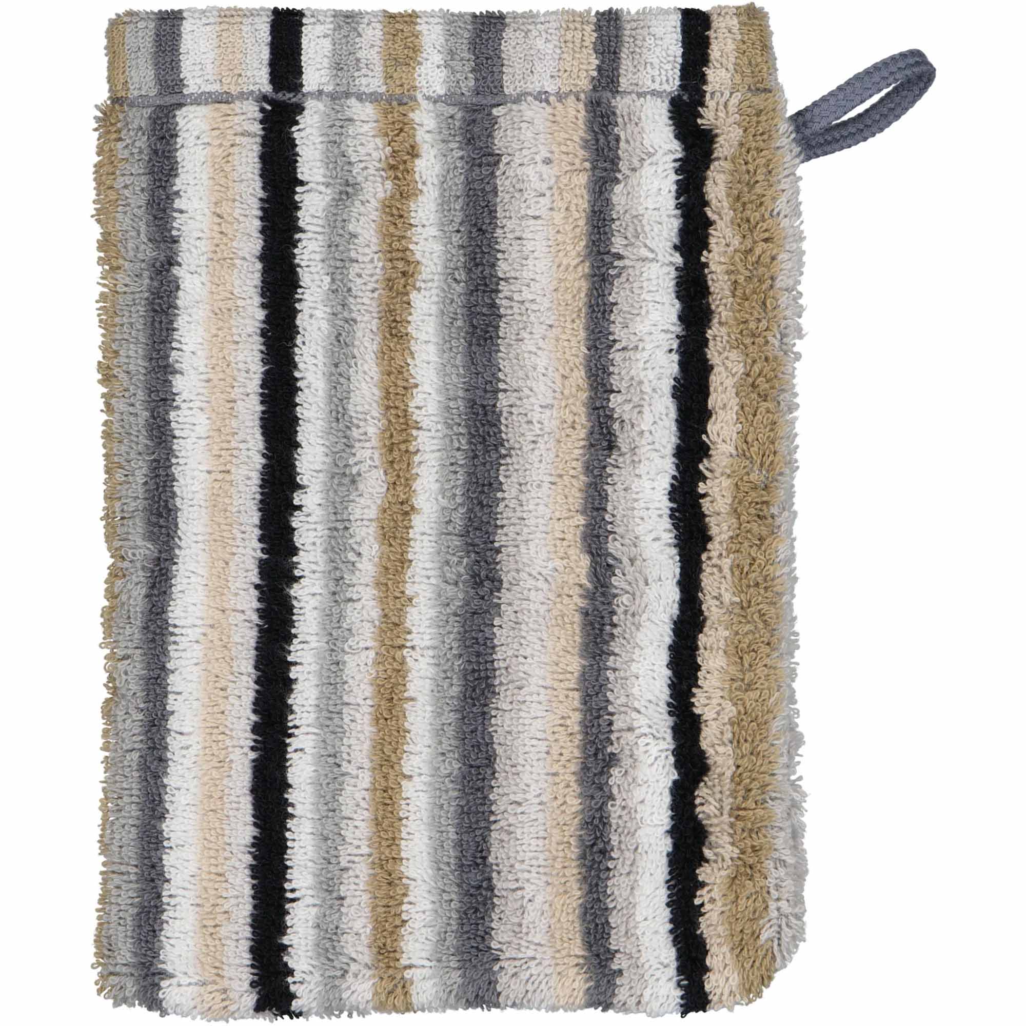 CAWÖ Waschhandschuh - C Life Style Stripes, Waschlappen, Walkfrottier