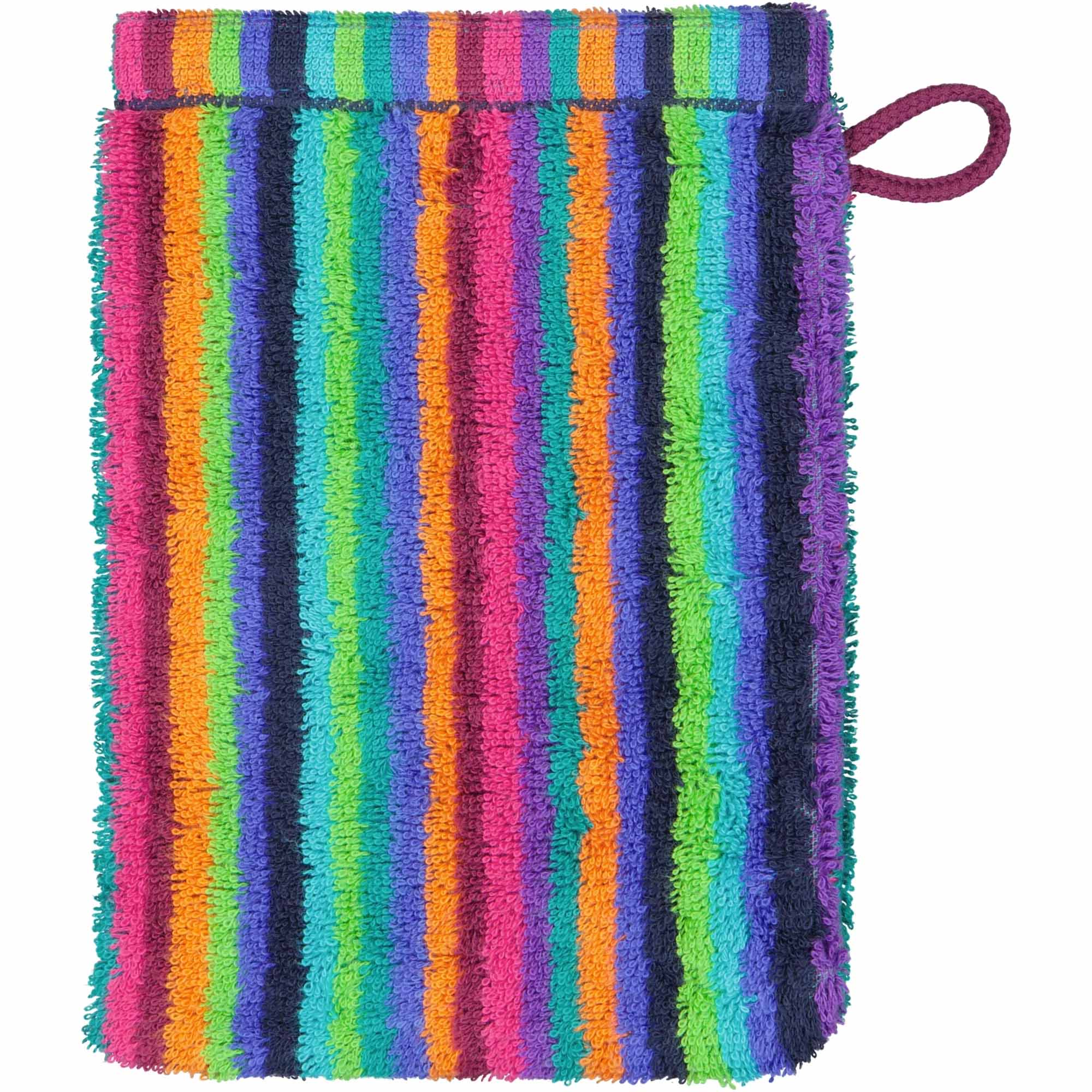 CAWÖ Waschhandschuh - C Life Style Stripes, Waschlappen, Walkfrottier
