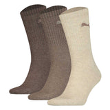PUMA Unisex Sportsocken, 3 Paar - Tennissocken, Crew Sport Socken, einfarbig