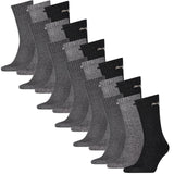 Puma Unisex Socken, Sportsocken 18 PAAR, Frotteesohle - verschiedene Farben