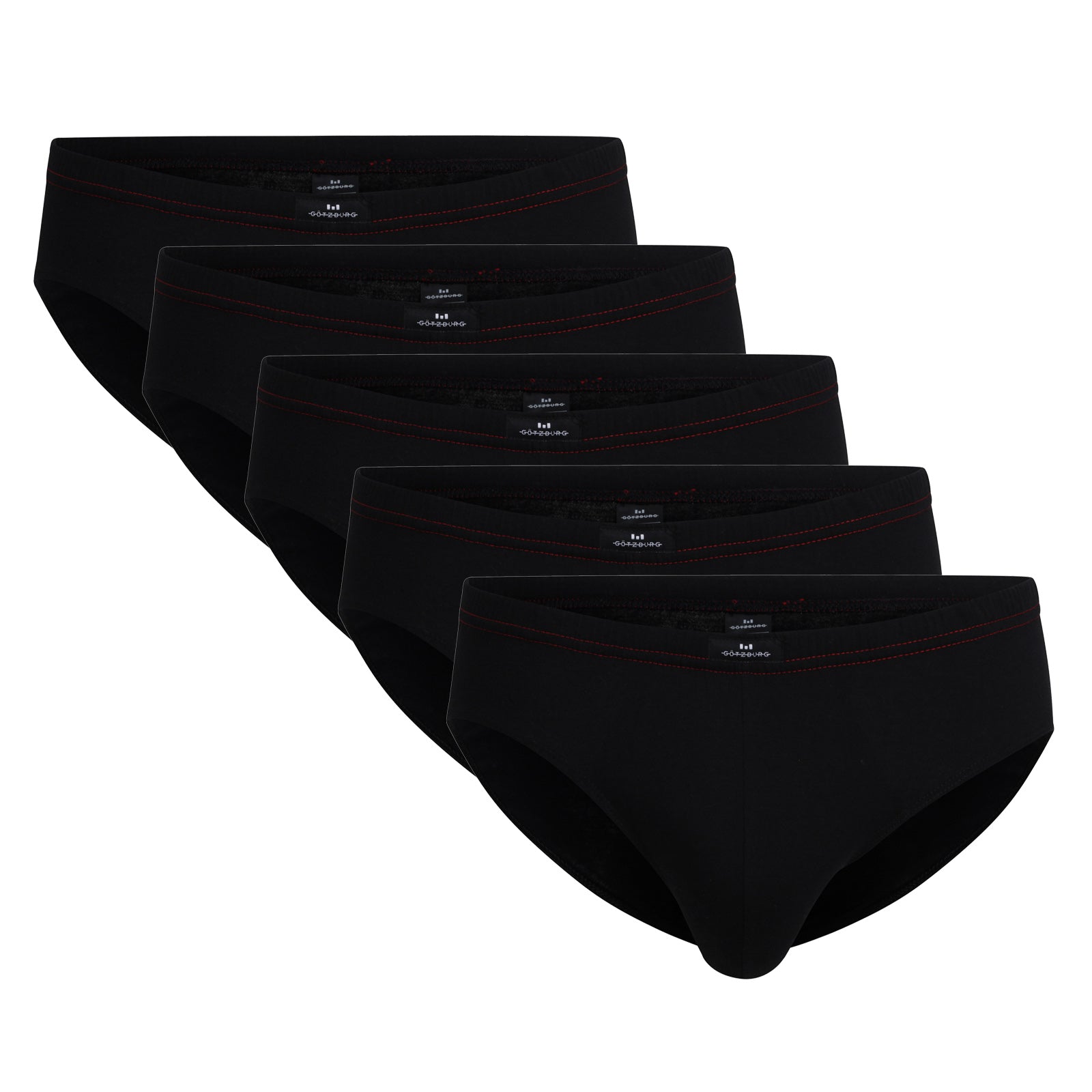 Götzburg Herren Briefs, Vorteilspack - Single Jersey, Unterwäsche Set, Cotton Stretch