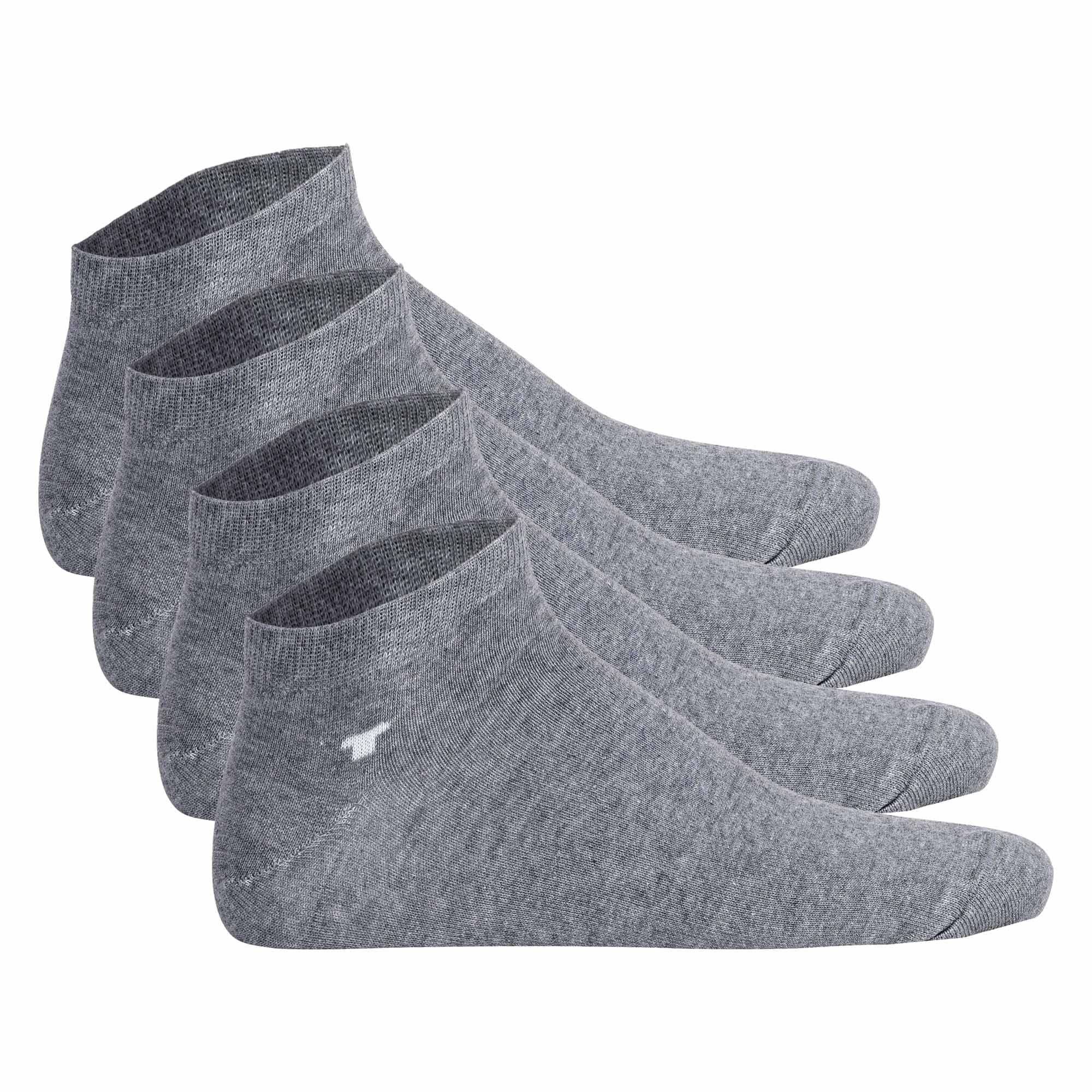 TOM TAILOR Unisex Socken, 4er Pack - Basic, Sneakersocken, einfarbig
