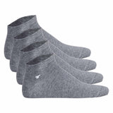 TOM TAILOR Unisex Socken, 4er Pack - Basic, Sneakersocken, einfarbig