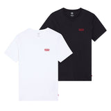Levi's Herren T-Shirts, 2er Pack - "The Graphic Tee - 2 Pack", Rundhals, Baumwolle