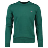 GANT Herren Pullover - CLASSIC COTTON C-NECK, Strickpullover, Rundhals, Baumwolle