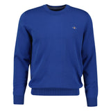 GANT Herren Pullover - CLASSIC COTTON C-NECK, Strickpullover, Rundhals, Baumwolle