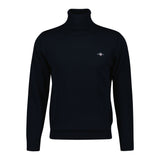 GANT Herren Pullover - CLASSIC COTTON ROLLERNECK, Strickpullover, Rollkragen, Baumwolle
