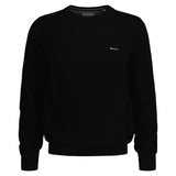 GANT Herren Pique-Strickpullover, Rundhals - COTTON PIQUE C-NECK, Baumwolle