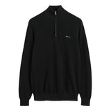 GANT Herren Pique-Strickpullover mit Zip-Kragen - COTTON PIQUE HALF ZIP, Baumwolle