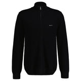 GANT men's pique cardigan - COTTON PIQUE ZIP CARDIGAN, zip, cotton