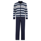 hajo Herren Hausanzug, 2-tlg. Set - Klima-Komfort, Jacke und Hose, Cotton-Mix