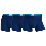CR7 Herren Boxershorts, 3er Pack - Bambus-Viskose,Trunks, Cotton Stretch, Logobund