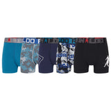 CR7 Jungen Boxershorts, 5er Pack - Cristiano Ronaldo Motive, Trunks, Cotton Stretch, Logobund