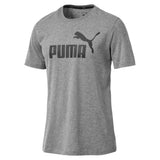 PUMA Herren T-Shirt - ESS Logo Tee, Rundhals, Baumwolle, uni