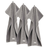 GANT Gästetuch, 3er Pack - Premium Handtuch, Frottee, Bio-Baumwolle
