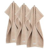 GANT Gästetuch, 3er Pack - Premium Handtuch, Frottee, Bio-Baumwolle