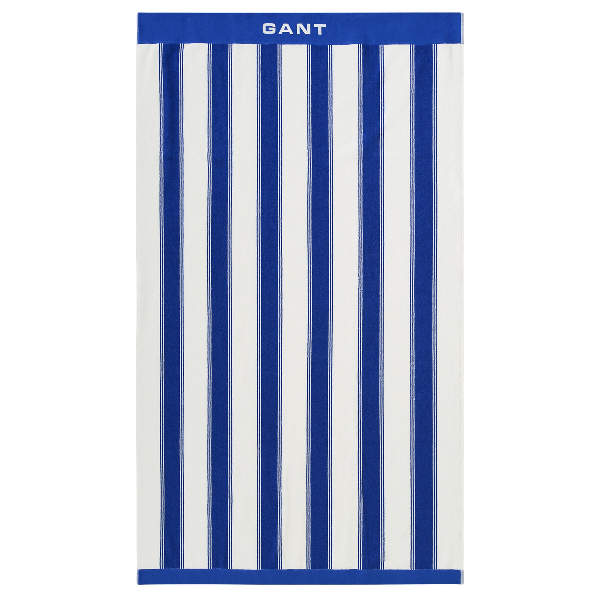 GANT Beach Towel - YACHT STRIPE BEACH TOWEL, Shower Towel, Organic Cotton, Stripes