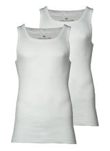 TOM TAILOR Herren Tanktop, 2er Pack - Unterhemd, Garron S, einfarbig