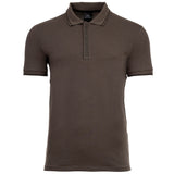 A|X ARMANI EXCHANGE Herren Poloshirt - Hidden Buttons, Cotton Stretch