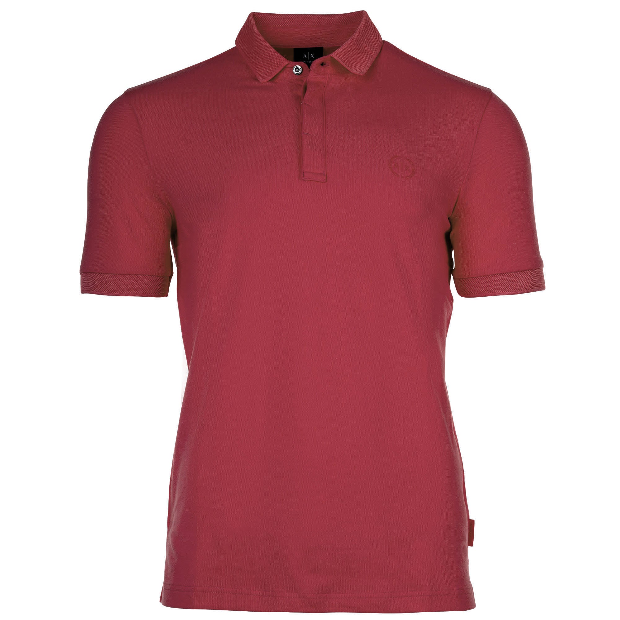 A|X ARMANI EXCHANGE Herren Poloshirt - Slim fit, einfarbig, Cotton Stretch