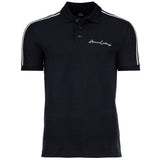 A|X ARMANI EXCHANGE Herren Poloshirt - T-Shirt, Logo, einfarbig, Baumwolle