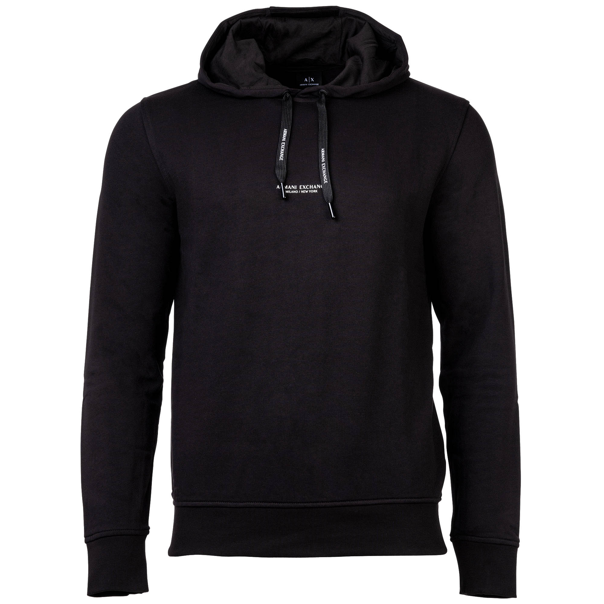 A|X ARMANI EXCHANGE Herren Sweatshirt - Hoodie, Logo, Kapuze, uni