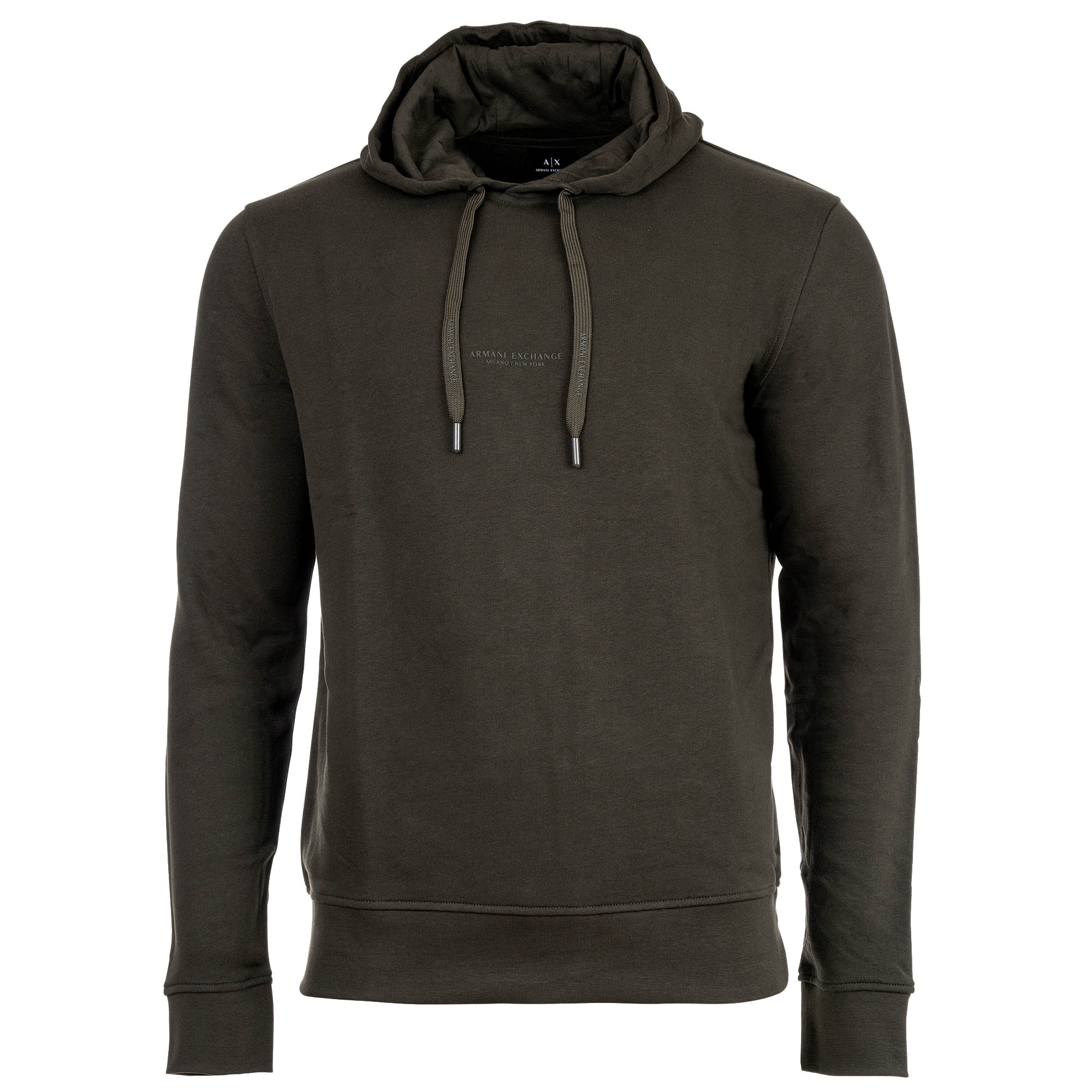 A|X ARMANI EXCHANGE Herren Sweatshirt - Hoodie, Logo, Kapuze, uni