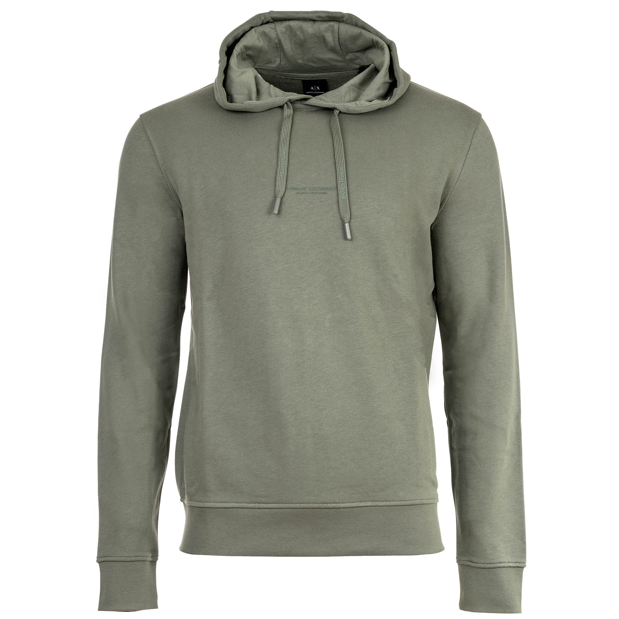 A|X ARMANI EXCHANGE Herren Sweatshirt - Hoodie, Logo, Kapuze, uni