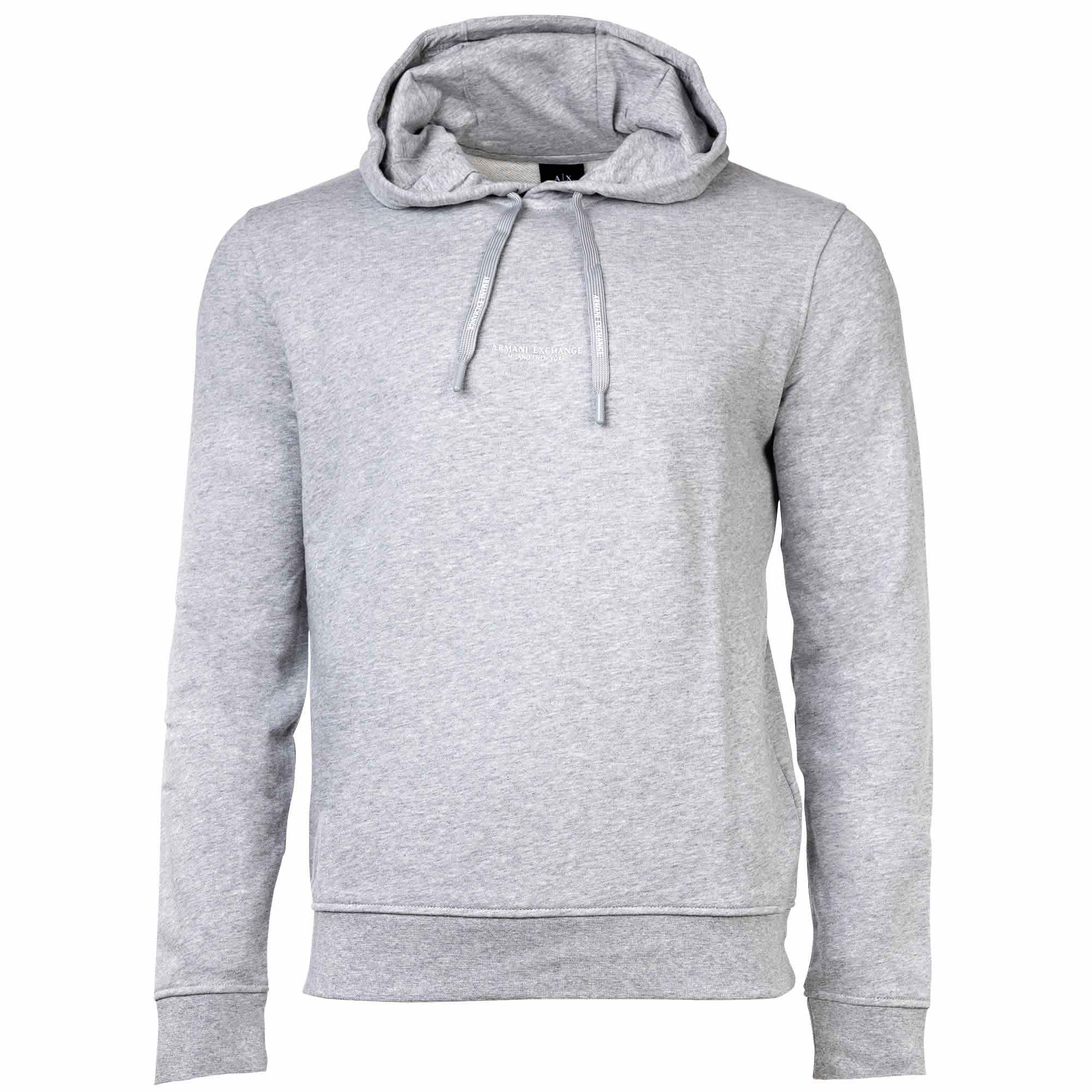 A|X ARMANI EXCHANGE Herren Sweatshirt - Hoodie, Logo, Kapuze, uni