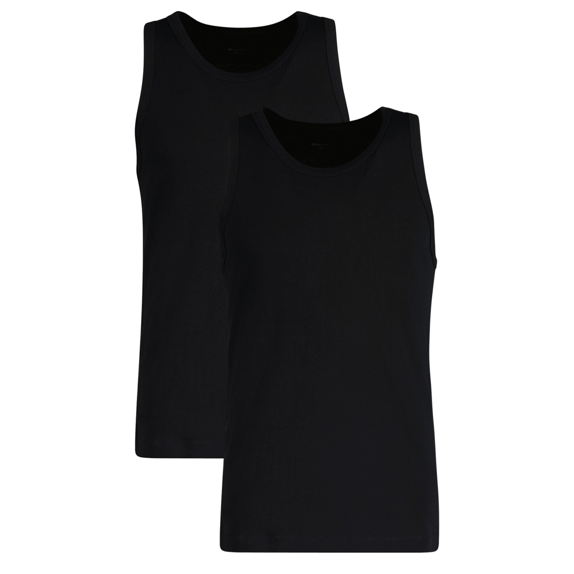GANT Herren Unterhemd, 2er Pack - TANK TOP, Rundhals-Shirt, ärmellos, Stretch Cotton
