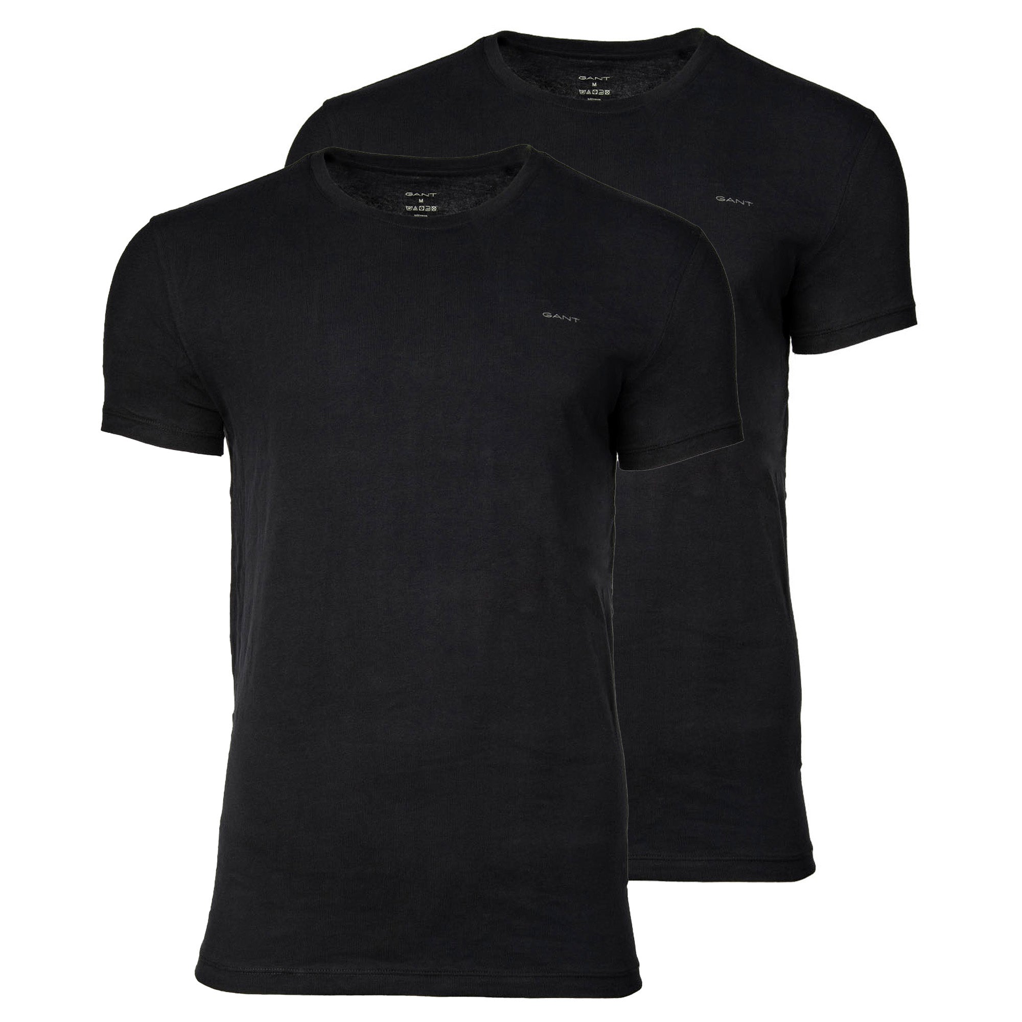 GANT Herren T-Shirt, 2er Pack - C-NECK T-SHIRT 2-PACK, Rundhals, kurzarm, Cotton