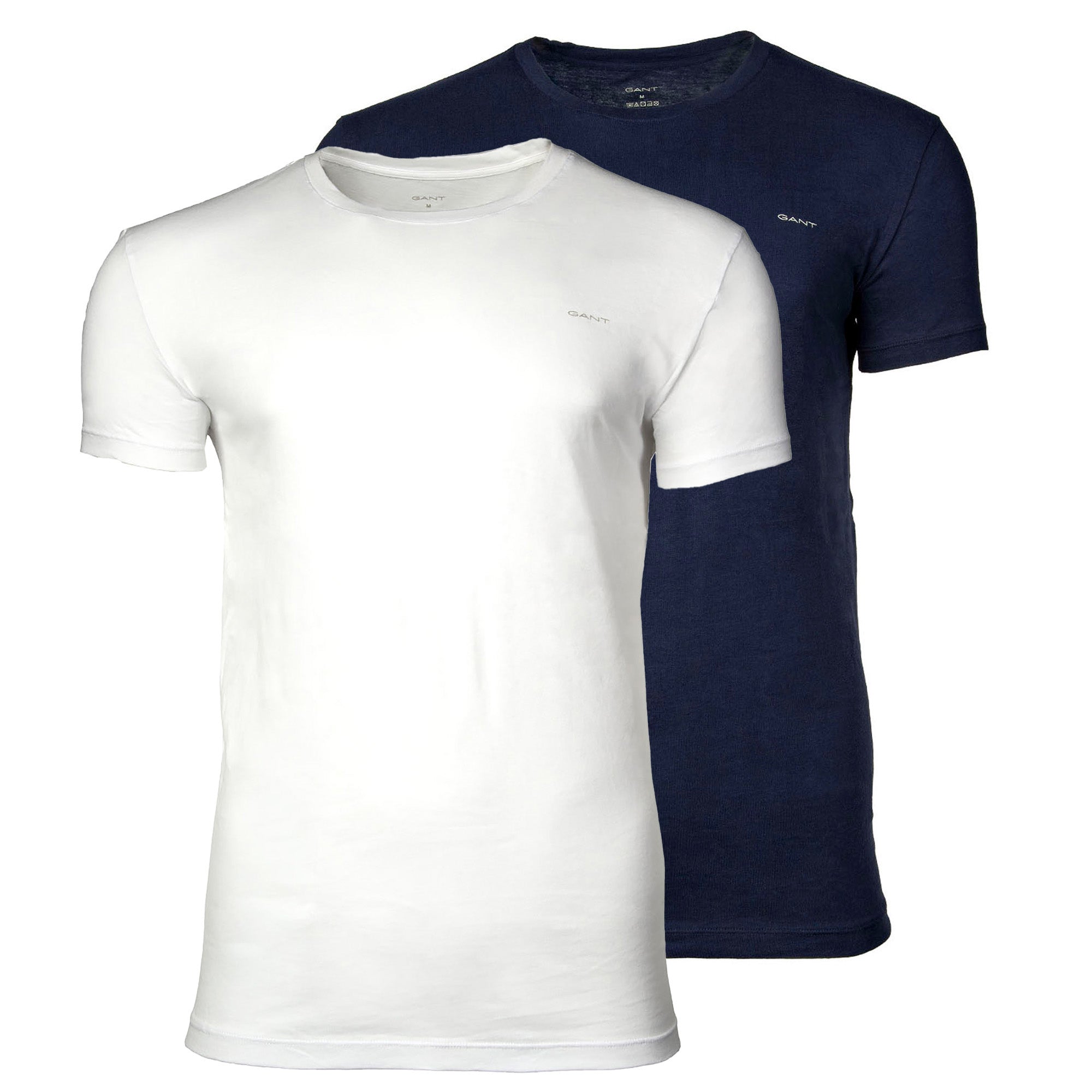 GANT Herren T-Shirt, 2er Pack - C-NECK T-SHIRT 2-PACK, Rundhals, kurzarm, Cotton