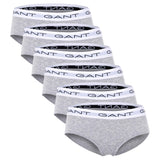 GANT Mädchen Slips, 6er Pack - HIPSTER BRIEFS 6-PACK, Hüftslip, Cotton Stretch