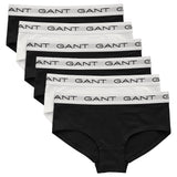 GANT Mädchen Slips, 6er Pack - HIPSTER BRIEFS 6-PACK, Hüftslip, Cotton Stretch