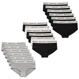 GANT Mädchen Slips, 6er Pack - HIPSTER BRIEFS 6-PACK, Hüftslip, Cotton Stretch