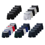 GANT Men's Boxer Shorts, 5-pack - Basic Trunks, Cotton Stretch, Logo, uni