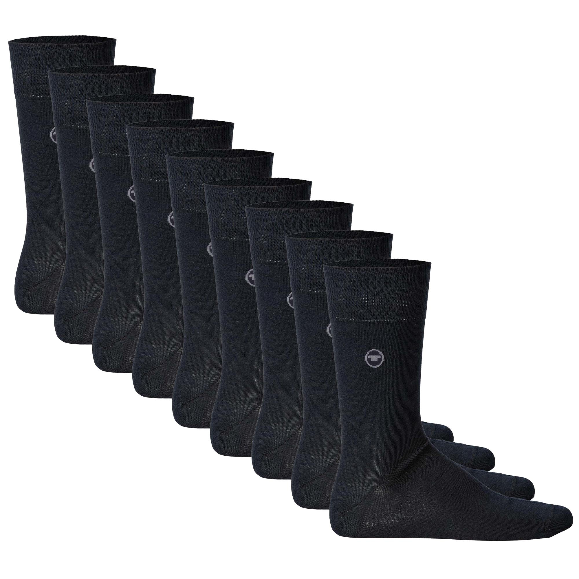 TOM TAILOR 9er Pack Herren Socken - Basic, einfarbig