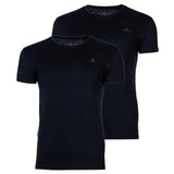 GANT Herren T-Shirt, 2er Pack - Rundhals, Crew Neck, kurzarm, Baumwolle