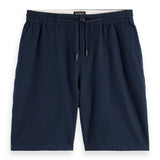 SCOTCH&SODA Herren Leinenshorts - Fave Cotton Linen, kurze Hose, einfarbig