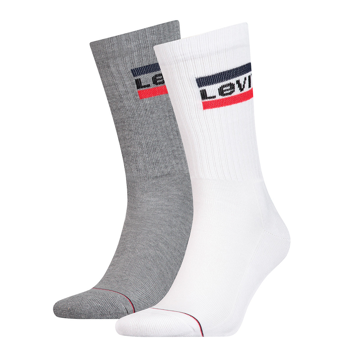 Levi's Unisex Sportsocken, Vorteilspack - Regular Cut SPRTWR, Logo, einfarbig