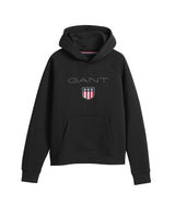 GANT Jungen Sweatshirt - Teen Boys SHIELD Hoodie, Kapuzen-Pullover, Logo, uni