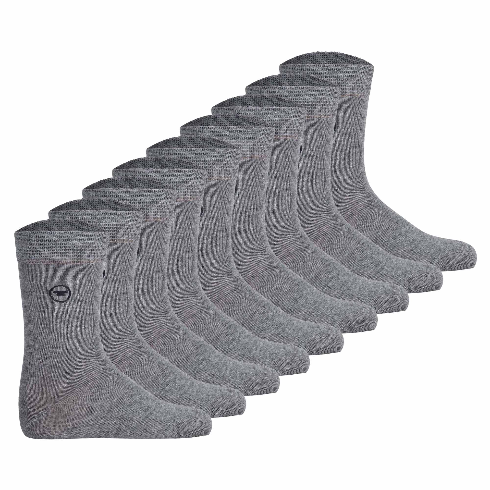 TOM TAILOR Unisex Kinder Socken, 9er Pack - Strümpfe, Baumwolle, Logo, einfarbig