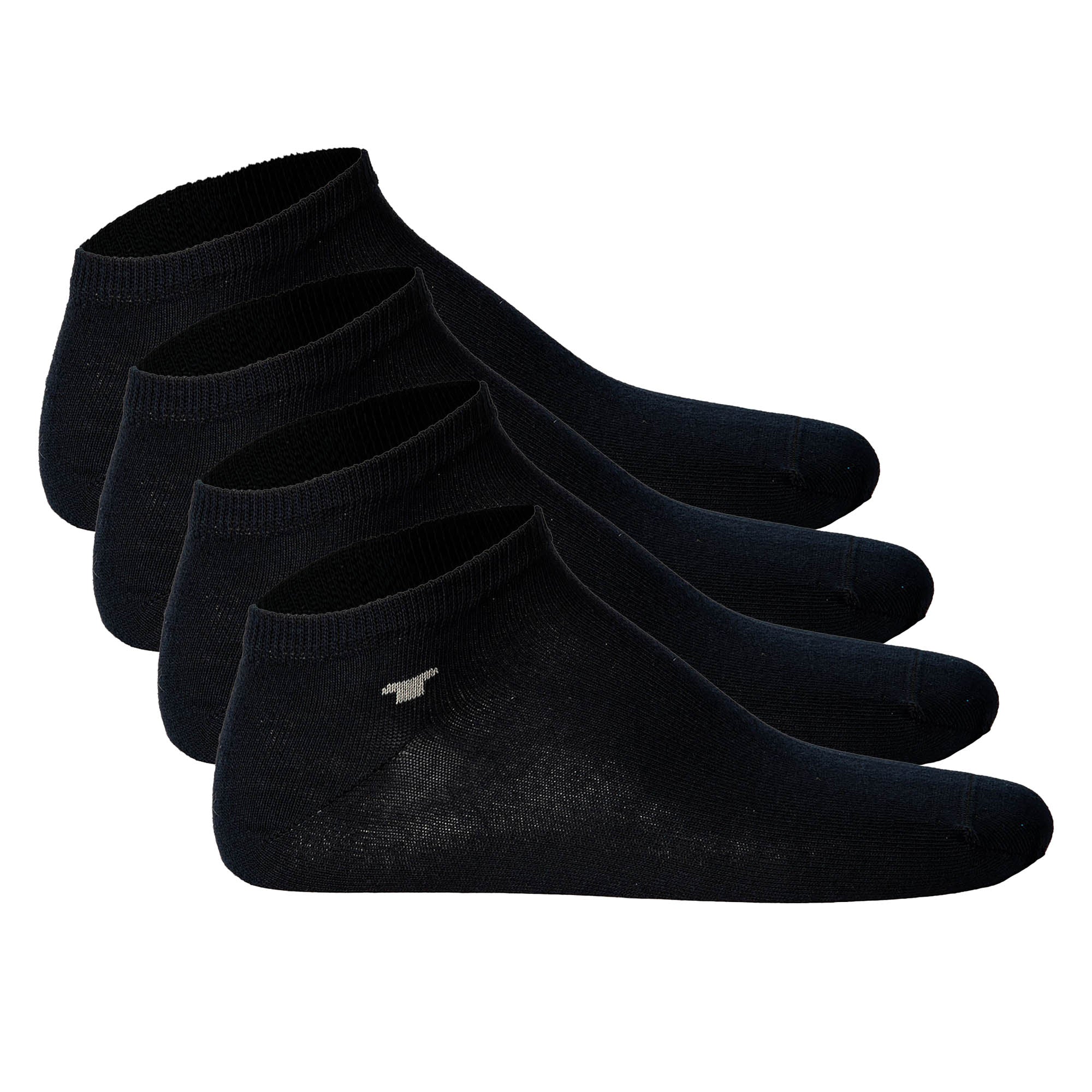 TOM TAILOR Unisex Socken, 4er Pack - Basic, Sneakersocken, einfarbig