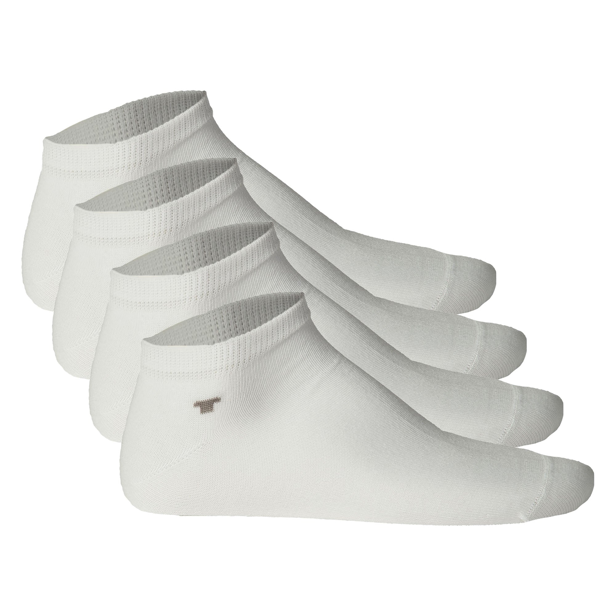 TOM TAILOR Unisex Socken, 4er Pack - Basic, Sneakersocken, einfarbig