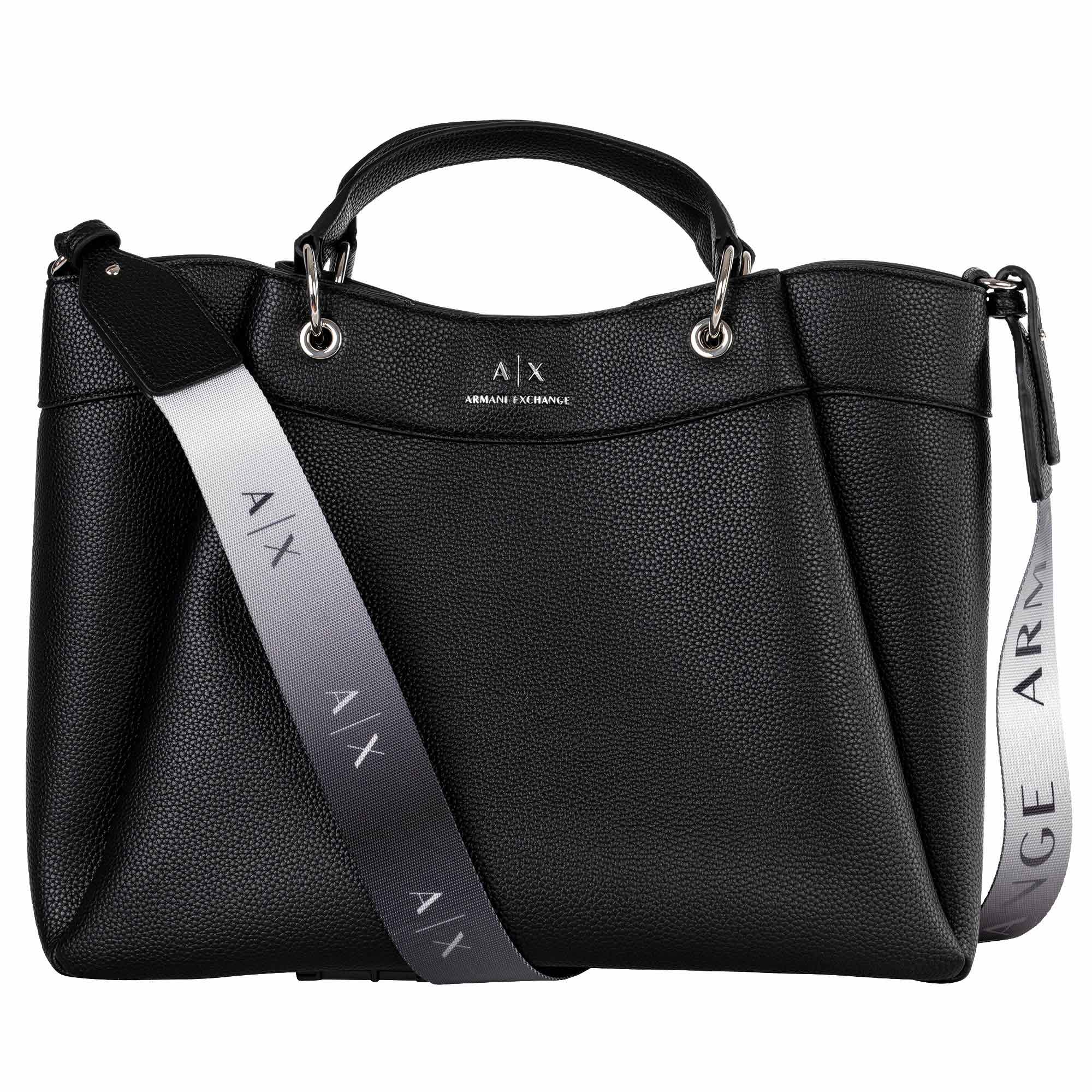 A|X ARMANI EXCHANGE Damen Handtasche - Wave L, Shopper, Logo, 28x35x15cm (HxBxT)