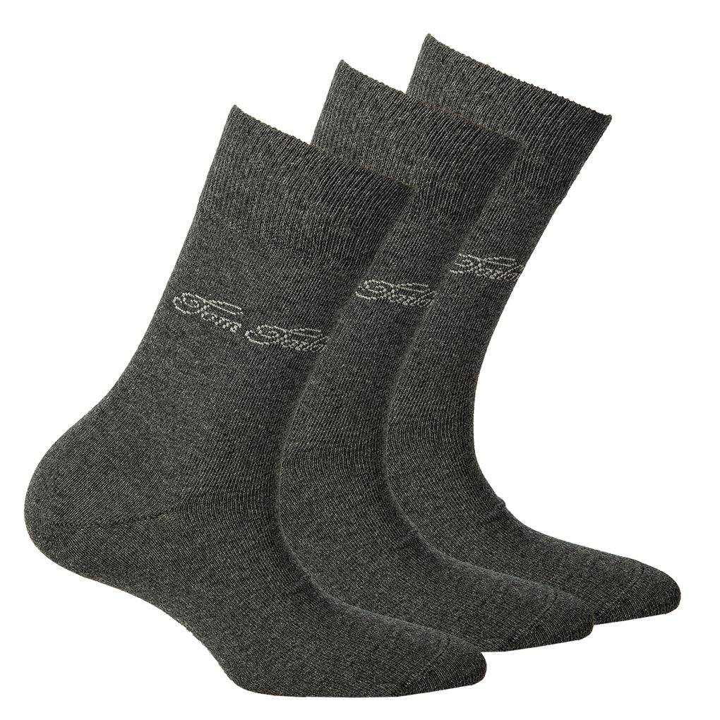 TOM TAILOR 3er Pack Damen Socken - Basic, einfarbig