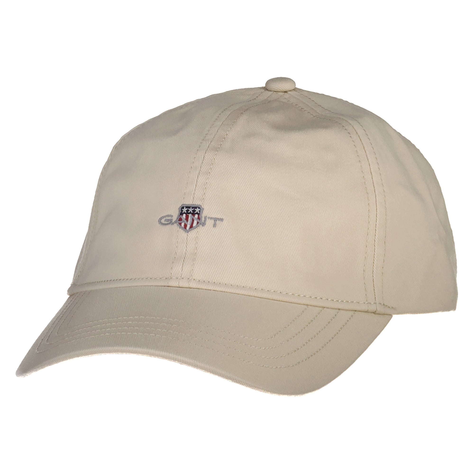GANT Men's Cap - Shield Cotton Twill Cap, peaked cap, crest logo, cotton