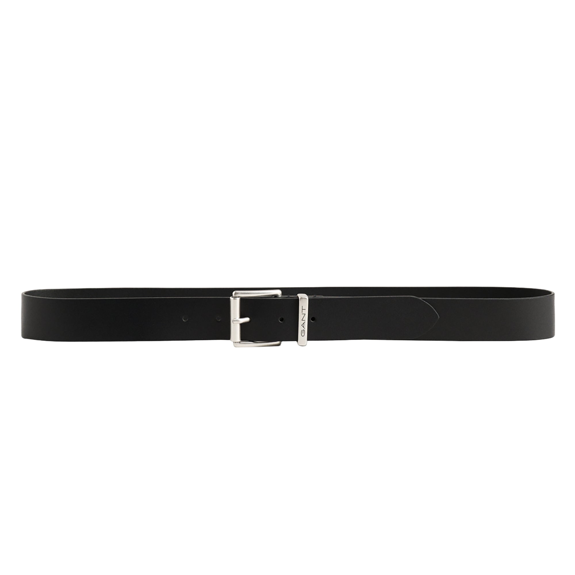 GANT Herren Gürtel - Logo Leather Belt, Ledergürtel, Schnalle mit Logo-Gravur