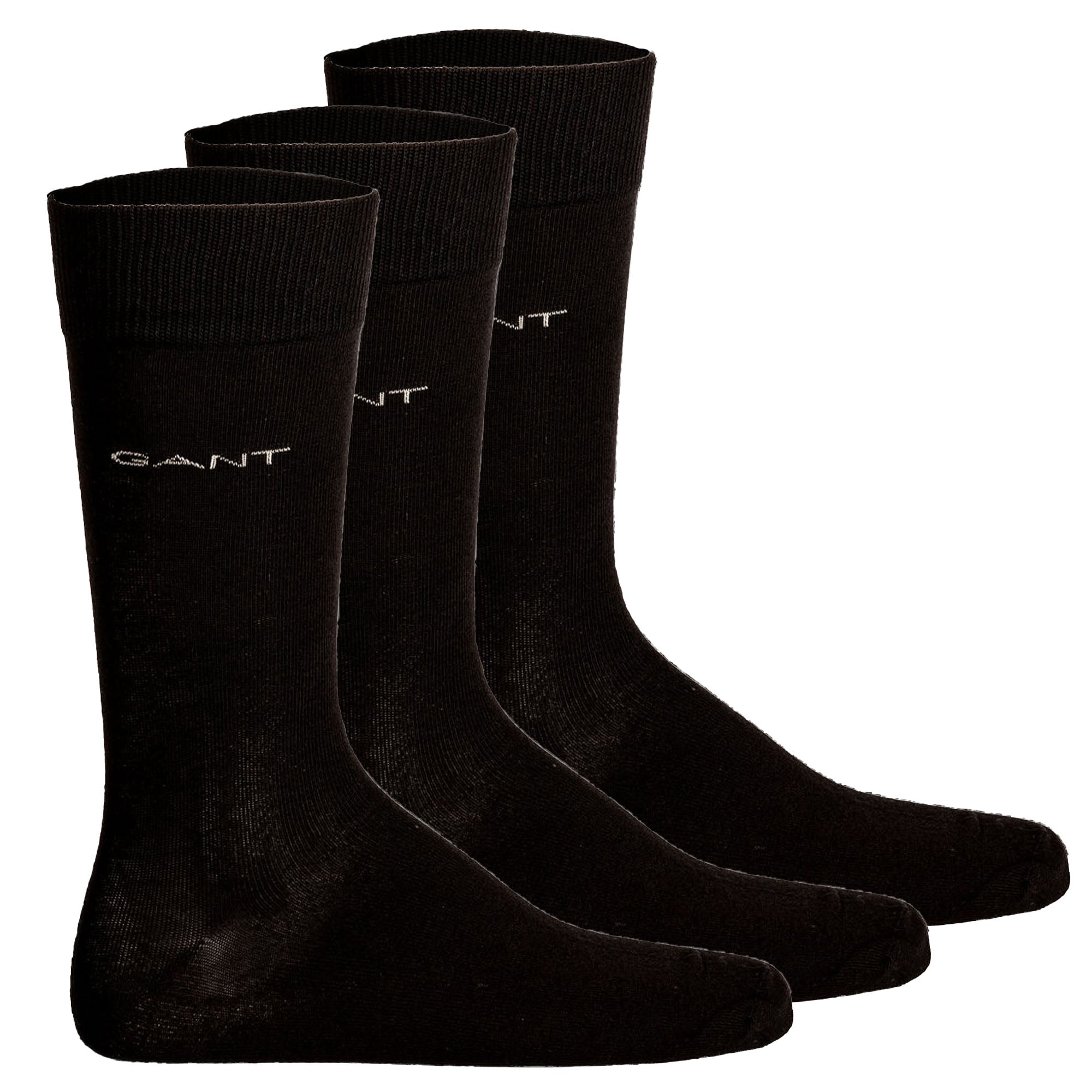 GANT Herren Socken, 3er Pack - Soft Cotton Socks, Strümpfe, einfarbig